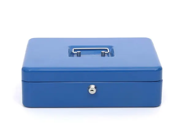 Caisse monnaie q-connect structure acier 0.8mm épaisseur plateau amovible espace billets 300x240x90mm coloris bleu — Non…