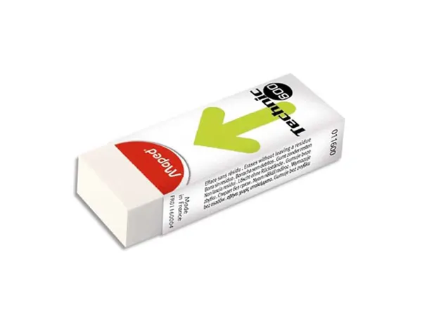 Gomme maped technic 600 61x22x12mm plastique crayons mines calque papier — Non classé