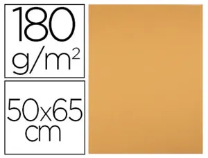 Papier cartonne liderpapel 50x65cm 180gr coloris         noisette paquet 25 feuilles — Non classé