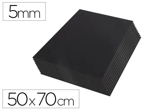 Carton entrecolle liderpapel 50x70cm epaisseur 5mm         unicolore noir — Non classé