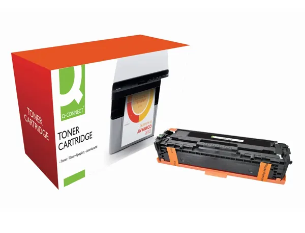 Toner laser compatible q-connect hp ce320a 2000 p noir — Non classé