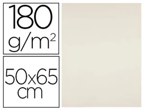 Papier cartonne liderpapel 50x65cm 180gr coloris creme   paquet 25 feuilles — Non classé