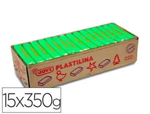 Pâte à modeler jovi plastilina végétale coloris vert clair 350g — Non classé