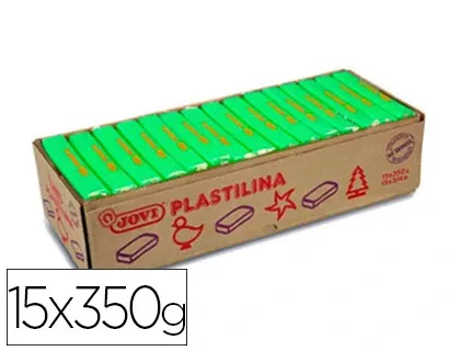 Pâte à modeler jovi plastilina végétale coloris vert clair 350g — Non classé
