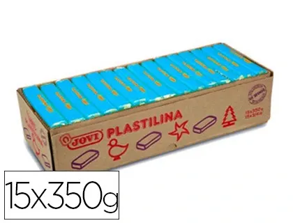 Pâte à modeler jovi plastilina végétale coloris bleu clair 350g — Non classé