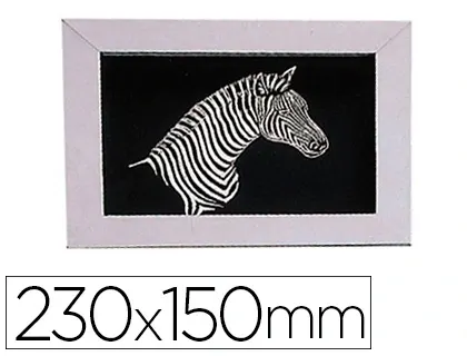 Carte à gratter oz international 23x15cm coloris noir fond argent paquet 10f — Non classé