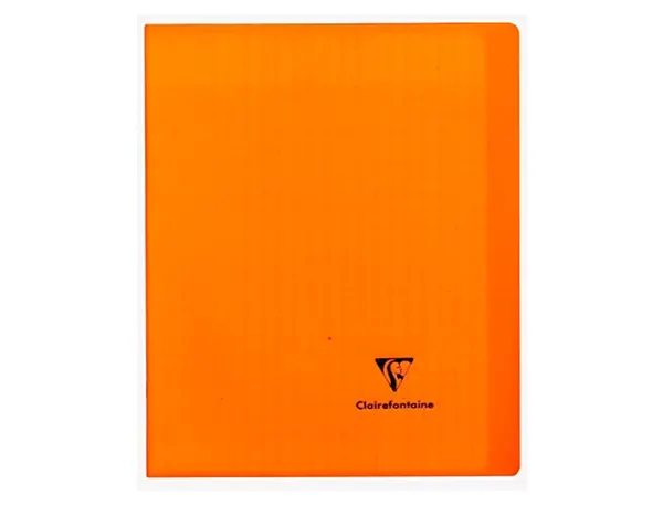 Cahier Piqué Clairefontaine Koverbook Couverture Protectrice Pp Transparent 2 Rabats A5+ 17x22 cm 96 Pages 90g… — vue 3