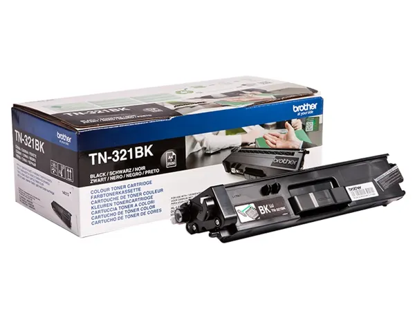 BROTHER TN-321BK cartouche de toner noir capacité standard 2.500 pages pack de 1 — Cartouches & toners — vue 3
