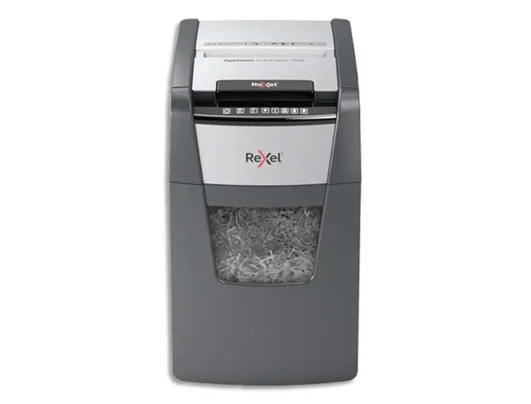 REXEL Destructeur de documents Optimum AutoFeed+ 150M — Informatique & bureautique — vue 7