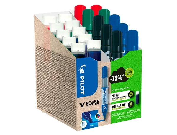 PILOT Marqueur V BOARD MASTER, pointe ogive, BONUS PACK — Fournitures — vue 3