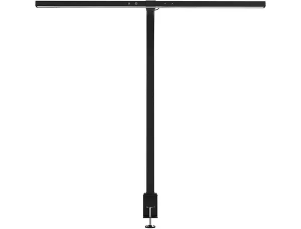 UNiLUX Lampe de bureau à LED STRATA, pied de serrage, noir — Aménagement d'espace — vue 6