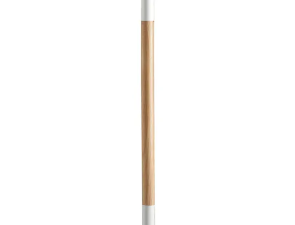 UNiLUX Lampadaire à LED PRYSKA, dimmable, hêtre/blanc — Lampadaires — vue 6