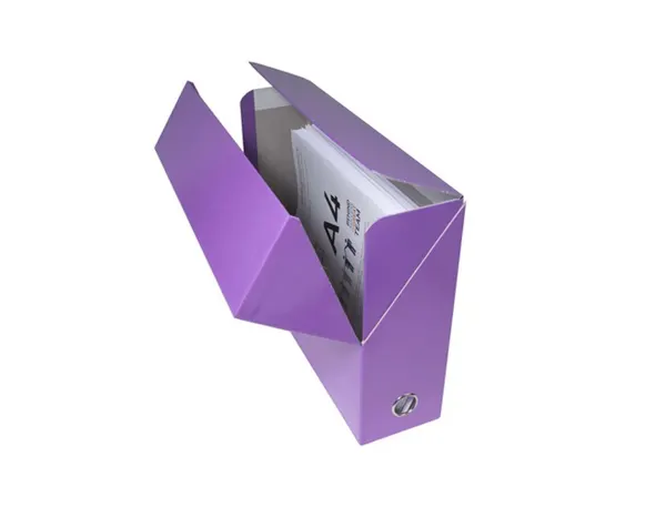 EXACOMPTA Boîte transfert Iderama, 90 mm, violet — Classement & archivage — vue 8