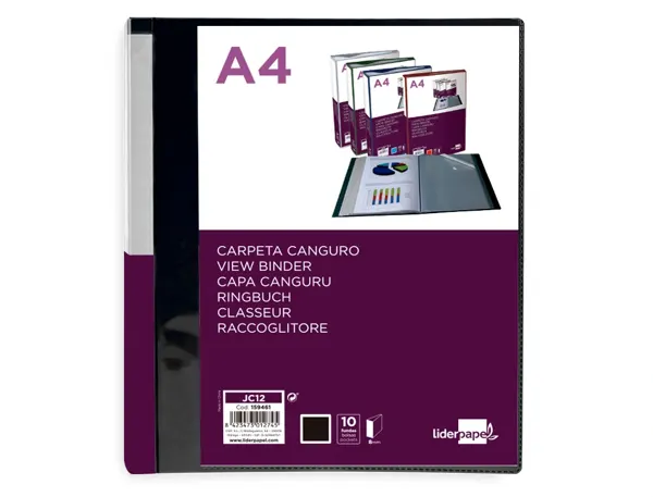 EXACOMPTA Protège-documents, A4, PP, 100 pochettes, assorti — Classement & archivage — vue 4