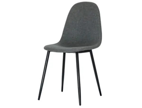 PAPERFLOW Chaise visiteur MUST, set de 2, gris — Aménagement d'espace — vue 3