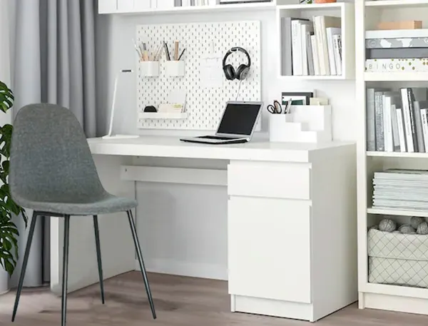 PAPERFLOW Chaise visiteur MUST, set de 2, gris — Aménagement d'espace — vue 5
