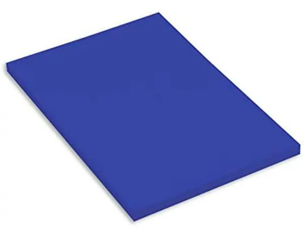 Paquet de 10 feuilles mi-teinte format 50x65 cm outremer — Activités artistiques — vue 4