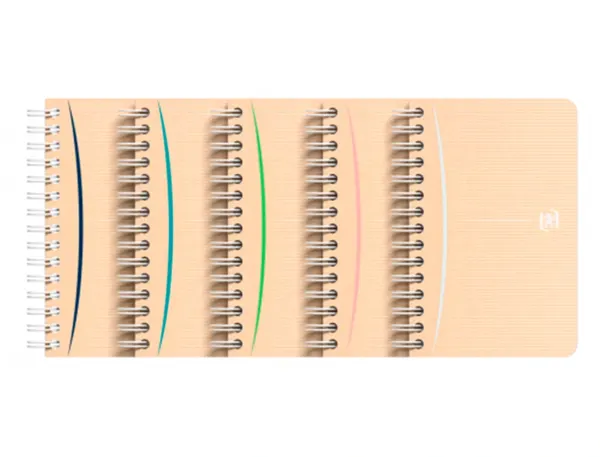 Carnet à reliure intégrale 180 pages TOUAREG format 9x14 cm, quadrillé 5x5, couverture carte, Oxford — Papier… — vue 3