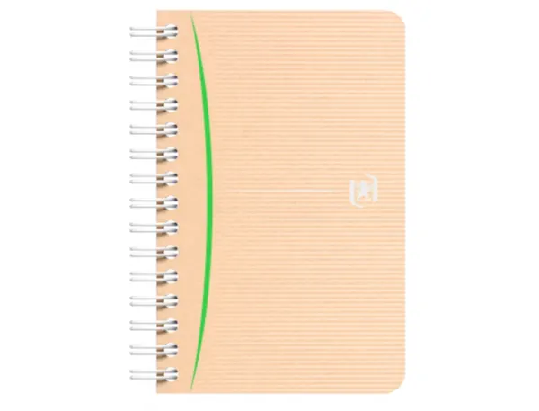 Carnet à reliure intégrale 180 pages TOUAREG format 9x14 cm, quadrillé 5x5, couverture carte, Oxford — Papier… — vue 4