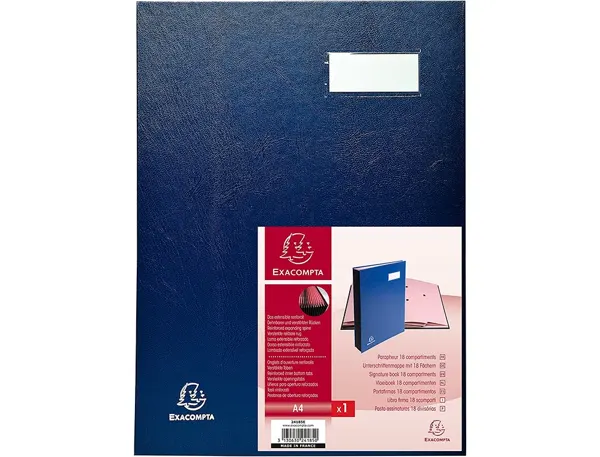 EXACOMPTA Parapheur Forever, A4, 20 compartiments,kraft brun — Classement & archivage — vue 3
