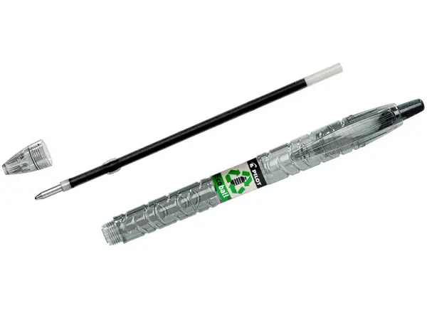 PILOT Stylo bille rétractable B2P Ecoball 10, noir — Fournitures — vue 5