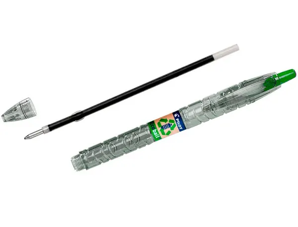 PILOT Stylo bille rétractable B2P Ecoball 10, vert — Fournitures — vue 5