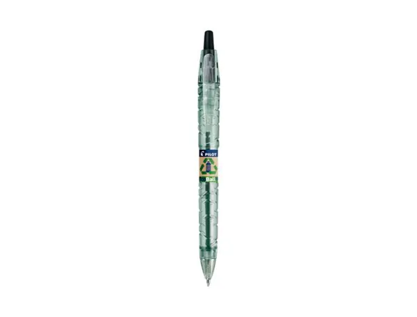 Pack Pilot Begreen B2p Ecoball 10 Stylos-Bille Pointe Moyenne + 10 Recharges Noir — Fournitures — vue 3
