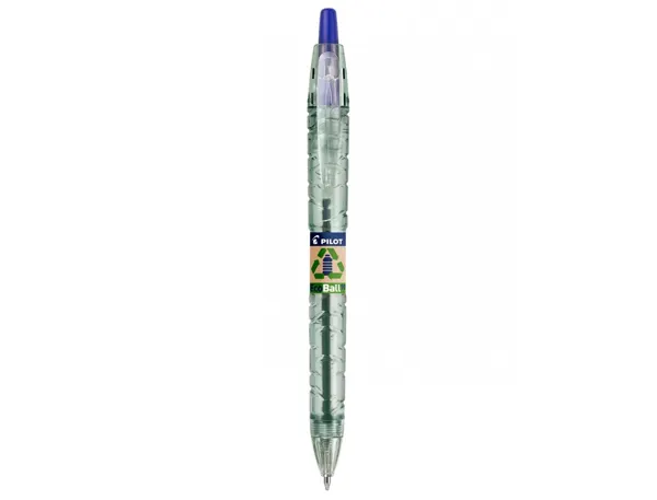Pack Pilot Begreen B2p Ecoball 10 Stylos-Bille Pointe Moyenne + 10 Recharges Bleu — Fournitures — vue 3