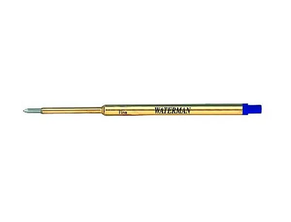WATERMAN Recharge grand volume pour stylo bille, F, bleu — Fournitures — vue 3