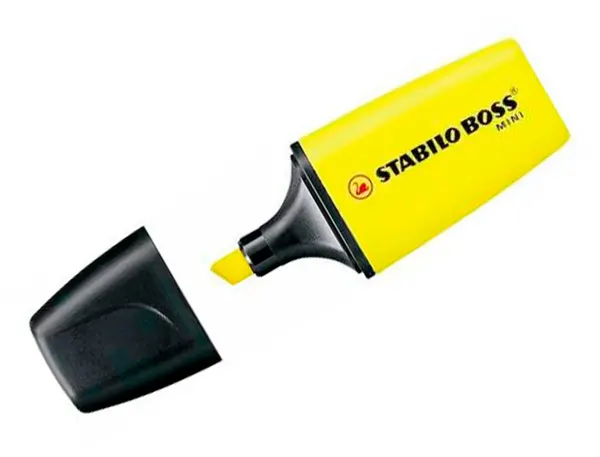 Boîte de 5 surligneurs Boss mini assortis — Fournitures — vue 3
