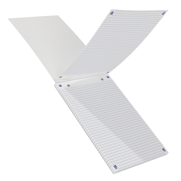 Bloc De Fiches Bristol Oxford 125x200 30 Fiches Perforees Q5/5 Blanc — Papier, cahier & courrier — vue 4