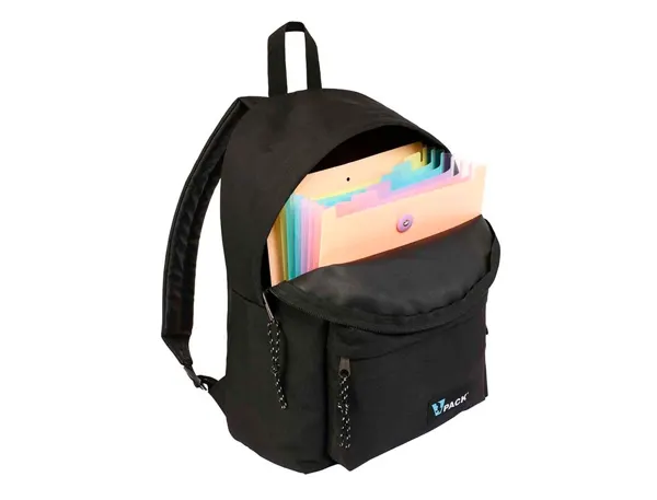 Trieur Viquel Rainbow Pastel Pour Sac A Dos 6 Compartiments Polypropylene A4 25x33x3,5cm — Fournitures — vue 5