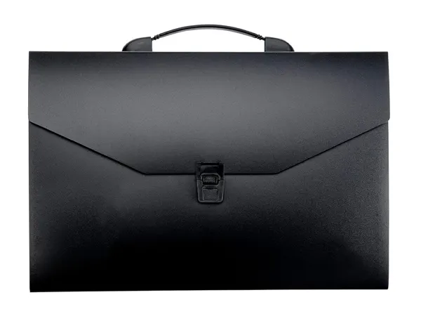 Trieur Valisette Rainbow Class 12 Compartiments Polypropylene A4 38x26x6cm Coloris Noir, VIQUEL — Classement &… — vue 4