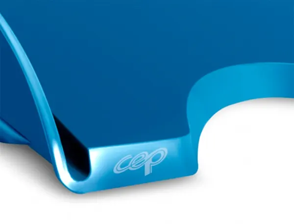 Corbeille Courrier Cep Riviera Polystyrene Antichoc Superposable Verticale / Escalier 348x257x66 mm Bleu —… — vue 4