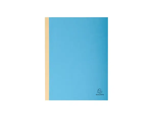 EXACOMPTA Chemise à soufflet, en carton, 320 g/m2, bleu — Classement & archivage — vue 3