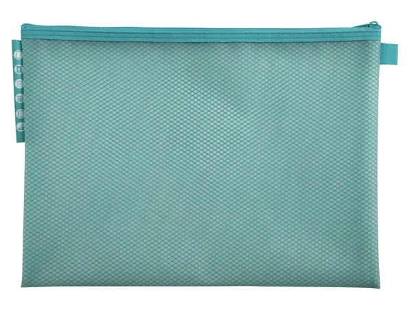 Pochette Zip Exacompta Eva A4 Chromaline Coloris Pastel Assortis — Aménagement d'espace — vue 4