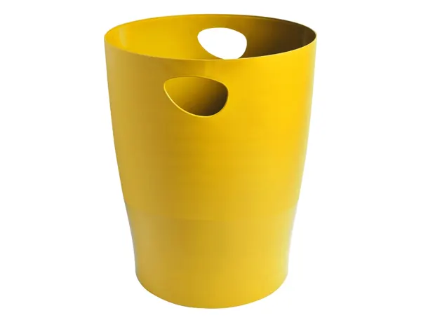 Corbeille A Papier Exacompta Ecobin Beeblue Capacite 15l Coloris Safran — Aménagement d'espace — vue 3