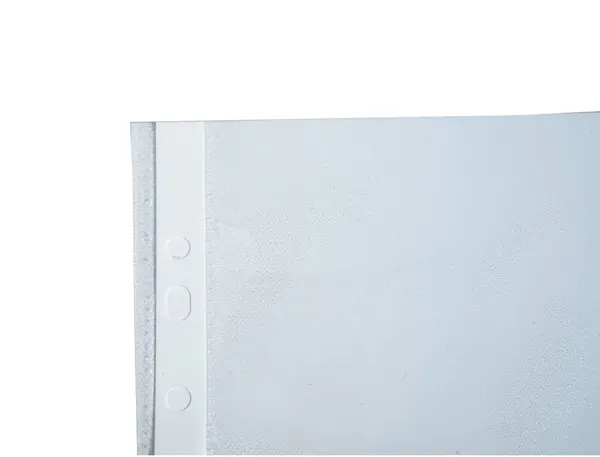 EXACOMPTA Pochette perforée, A4, PP, grainé, transparent — Classement & archivage — vue 6