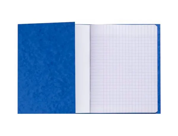 Protege-Cahier Exacompta Carte Lustree 225 gr 17x22 cm Coloris Bleu Lot 10 Unites — Fournitures — vue 4
