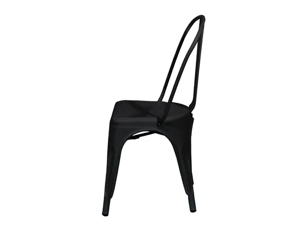 PAPERFLOW Chaise visiteur d'extérieur URBAN, set de 2, noir — Meubles extérieur — vue 5