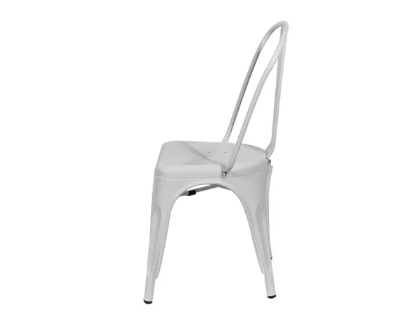 PAPERFLOW Chaise visiteur d'extérieur URBAN, set de 2, blanc — Meubles extérieur — vue 5