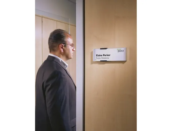 DURABLE Plaque de porte INFO SIGN, (L)149 x (H)52,5 mm — Aménagement d'espace — vue 4