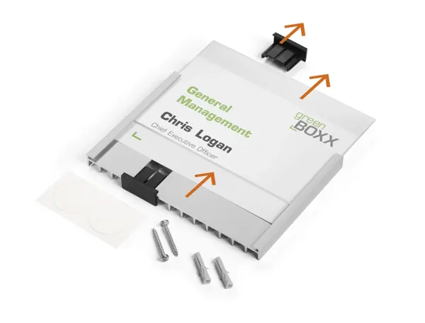 DURABLE Plaque de porte INFO SIGN, (L)149 x (H)105,5 mm — Aménagement d'espace — vue 3