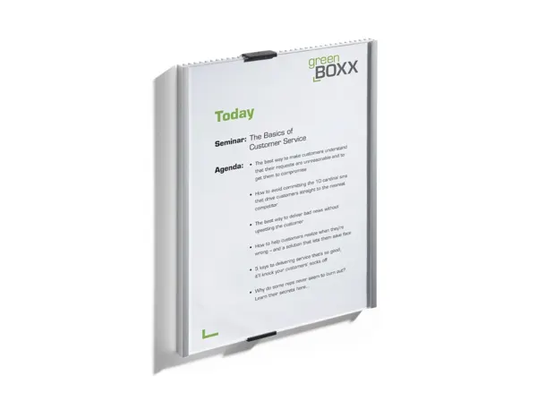 DURABLE Plaque de porte INFO SIGN, (L)210 x (H)297 mm — Aménagement d'espace — vue 3
