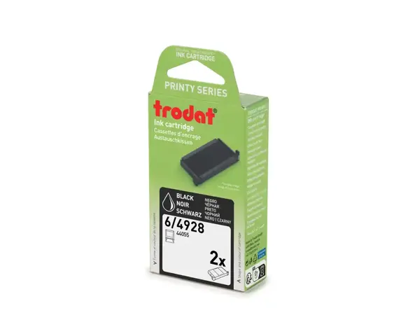 trodat Cassette d'encrage 6/4928, pack de 2, noir — Cartouches & toners — vue 3