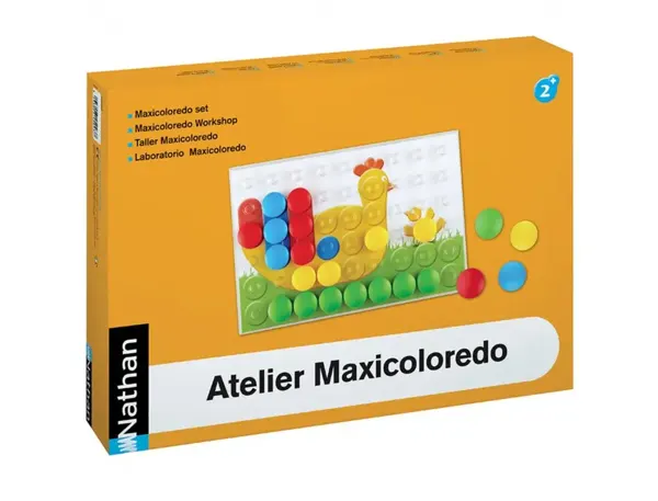 Atelier Maxicoloredo Nathan Decouverte Des Formes Et Des Couleurs — Matériel & jeux éducatifs — vue 3