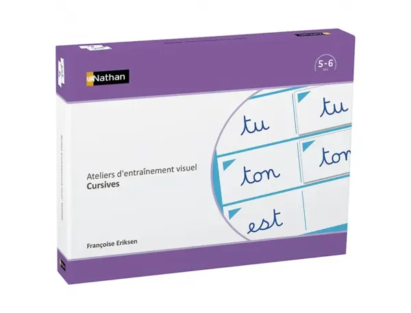 Entrainement Visuel Nathan Les Cursives — Matériel & jeux éducatifs — vue 3