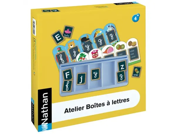 Jeu De Langage Ecrit Atelier Boites A Lettres Nathan Lot De 2 — Matériel & jeux éducatifs — vue 4