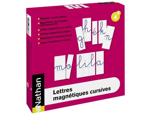 Lettres Magnetiques Nathan Cursives — Matériel & jeux éducatifs — vue 3