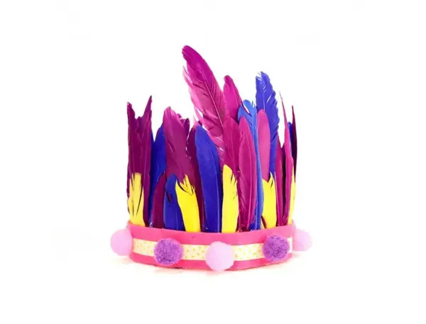 Plumes Indien Fontorpin Si 13 Cm Sachet 60 Unites Coloris Assortis — Activités artistiques